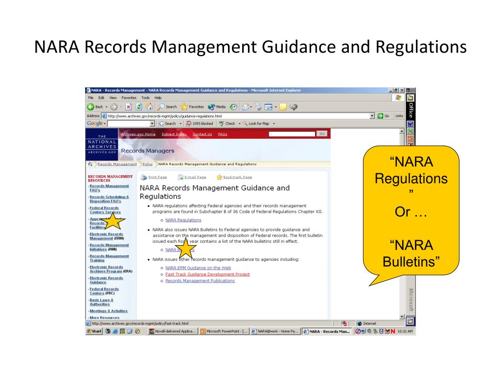 PPT Facility Standards for Federal Records Storage Facilities