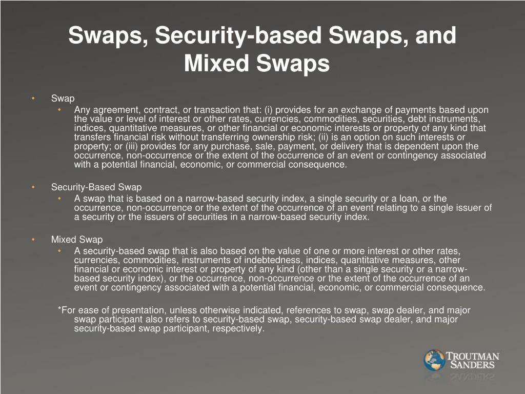 PPT Title VII of the DoddFrank Act Regulation of OvertheCounter