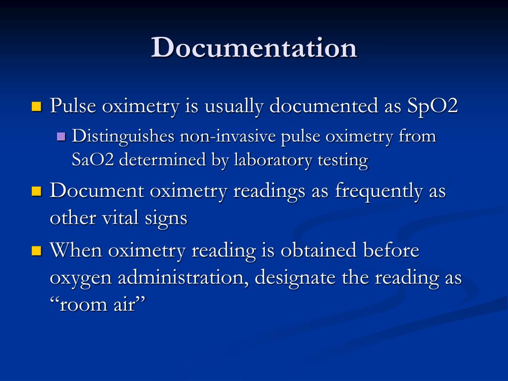 PPT Monitoring Pulse Oximetry PowerPoint Presentation, free download