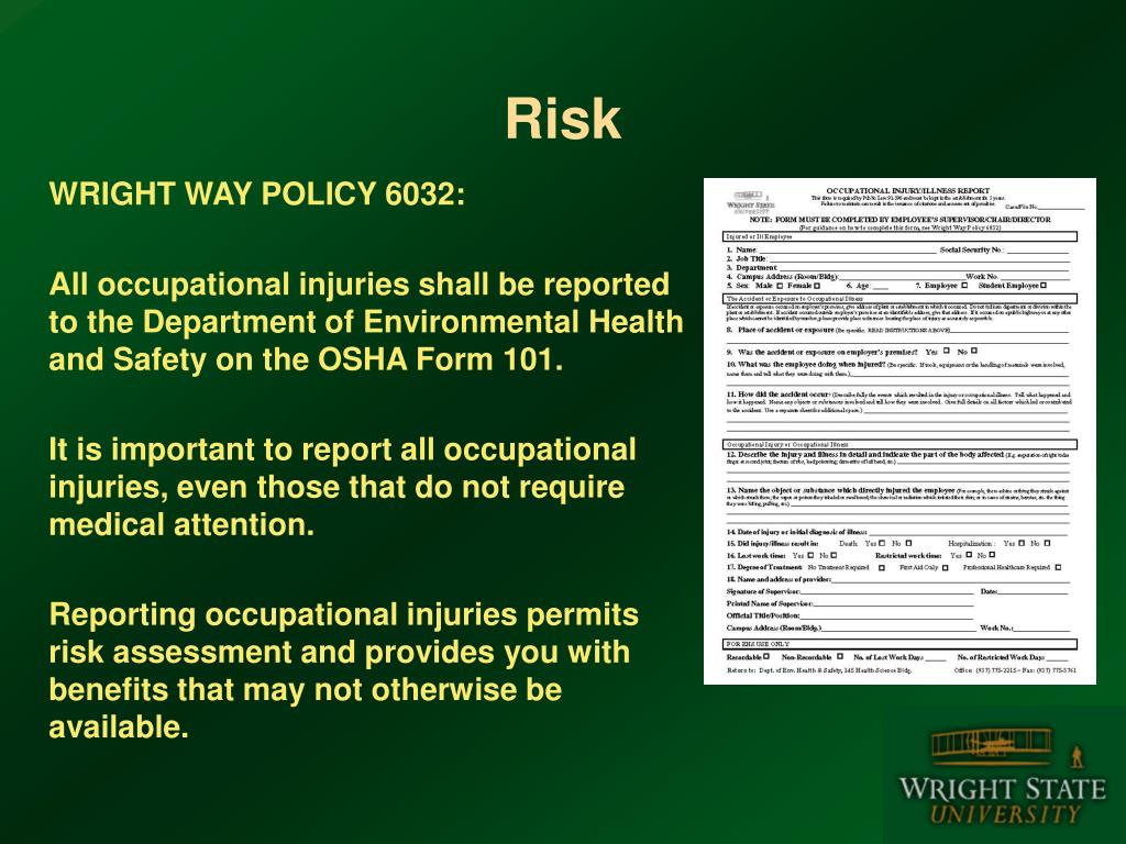 PPT Occupational Health and Safety for Personnel with Laboratory