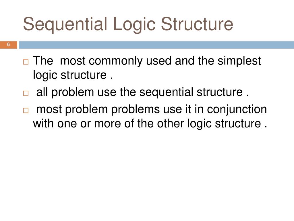 PPT Problem Solving with the Sequential Logic Structure PowerPoint