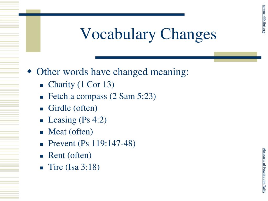 PPT Modern English Versions of the Bible PowerPoint Presentation, free download ID794457