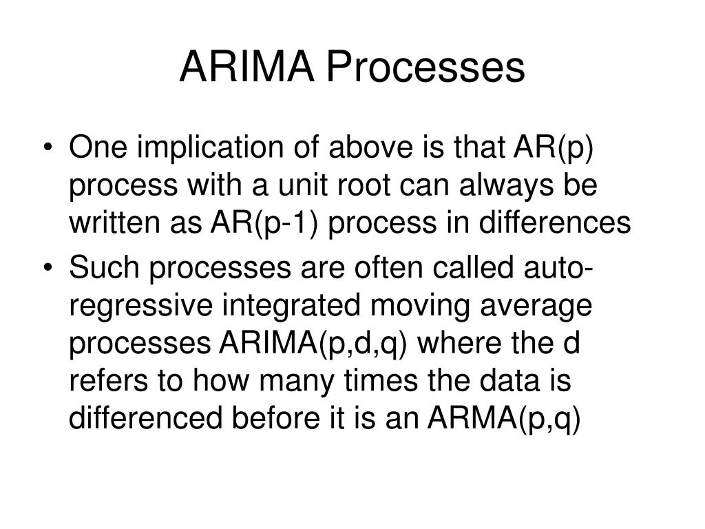 PPT Univariate Time Series PowerPoint Presentation, free download