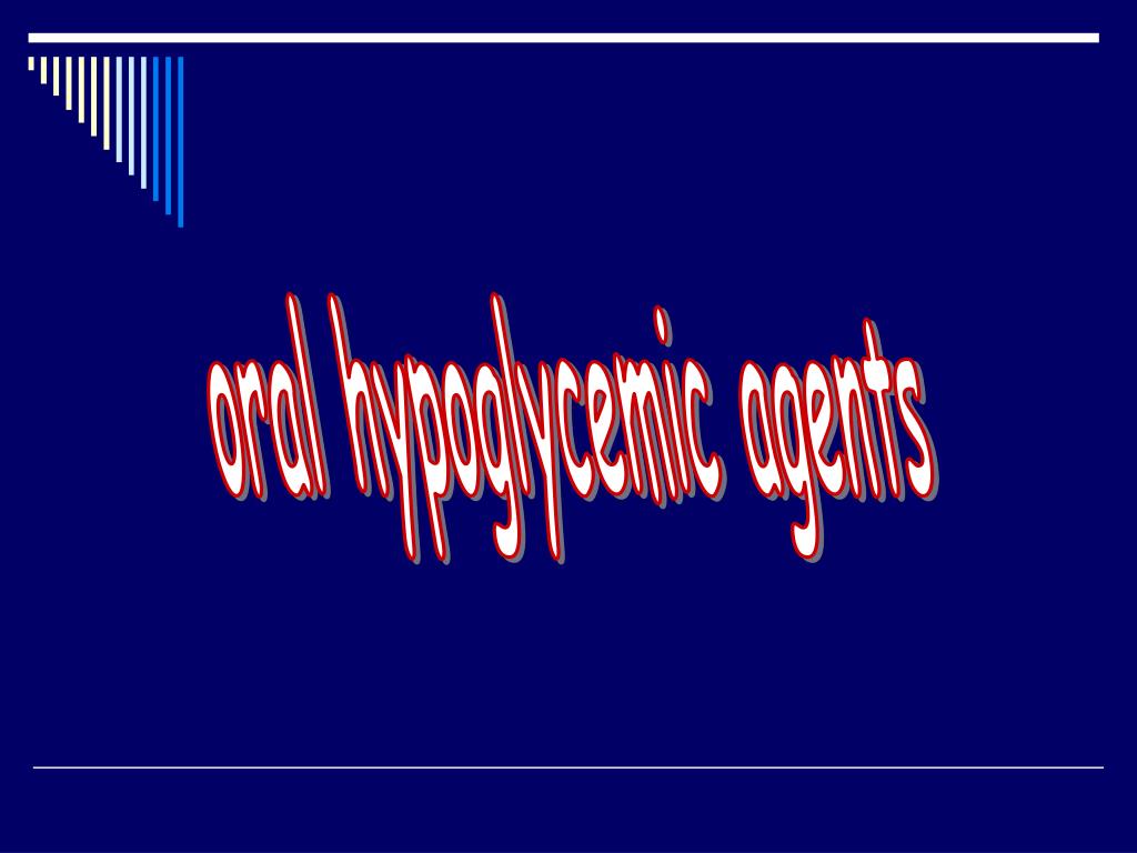 PPT oral hypoglycemic agents PowerPoint Presentation, free download