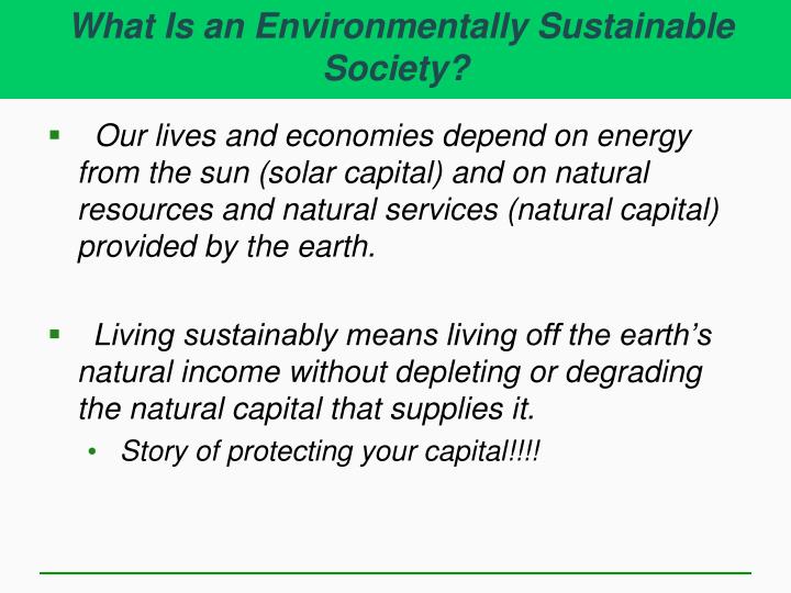 PPT Environmental Problems, Their Causes, and Sustainability