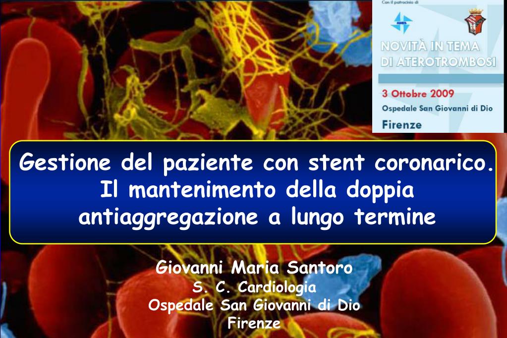 PPT Giovanni Maria Santoro S. C. Cardiologia Ospedale San Giovanni di