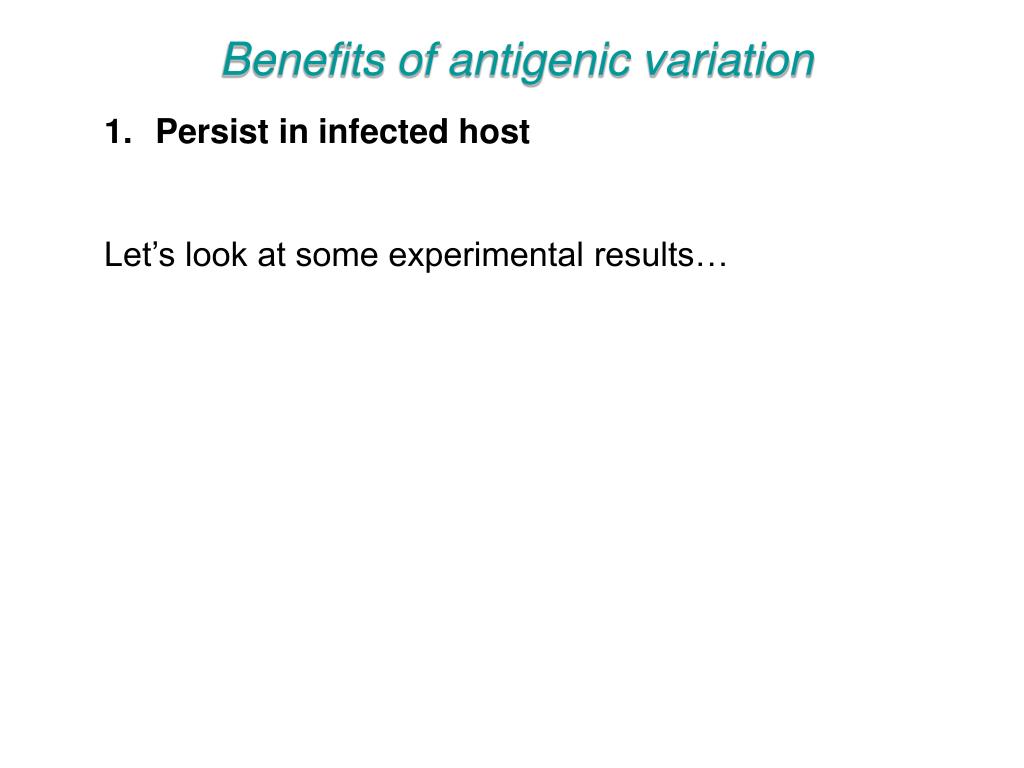 PPT Lecture 13 Immunology and disease parasite antigenic diversity