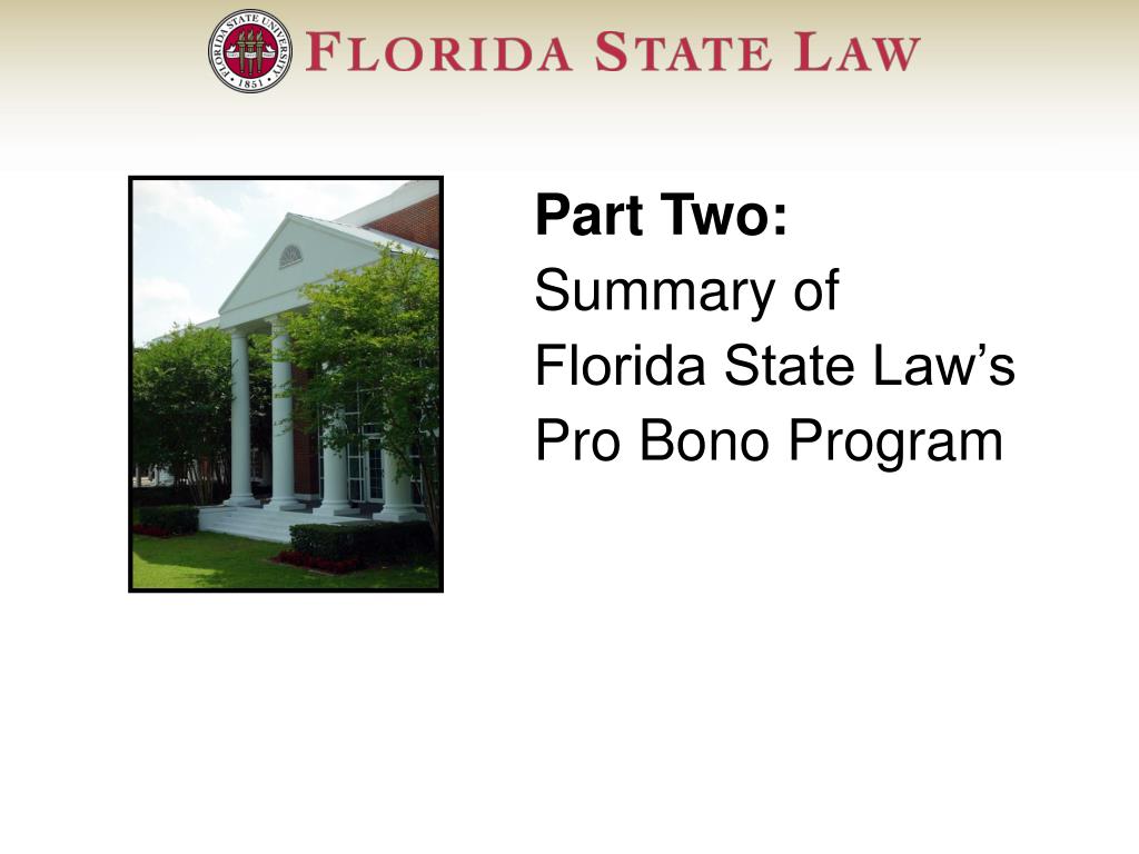 PPT The Pro Bono Requirement An Online Orientation PowerPoint