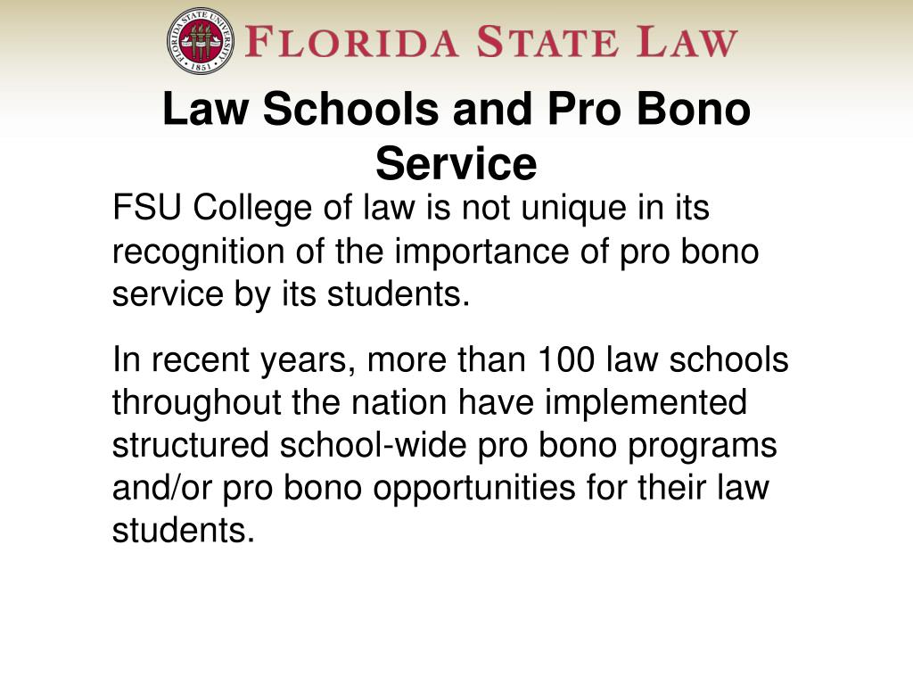 PPT The Pro Bono Requirement An Online Orientation PowerPoint
