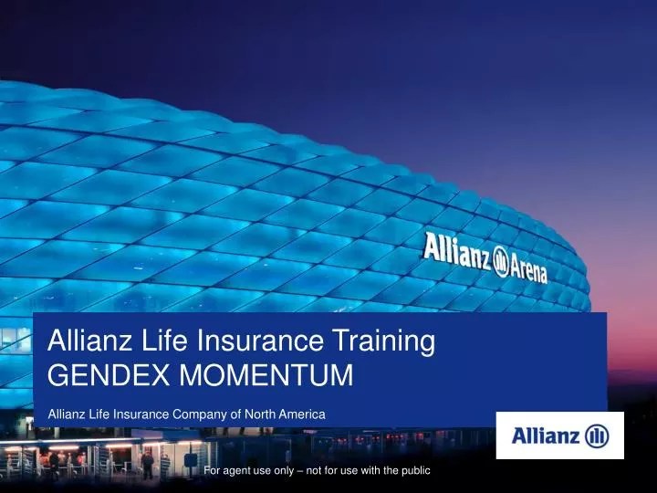 PPT Allianz Life Insurance Company of North America PowerPoint