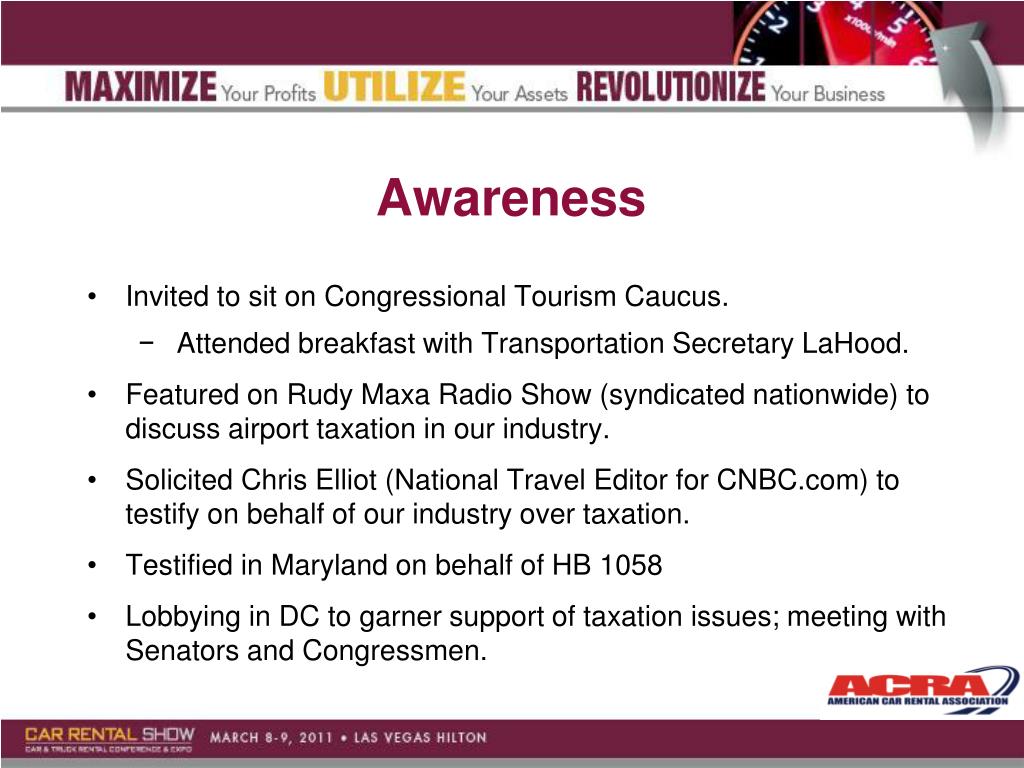 PPT American Car Rental Association Sharon Faulkner Executive