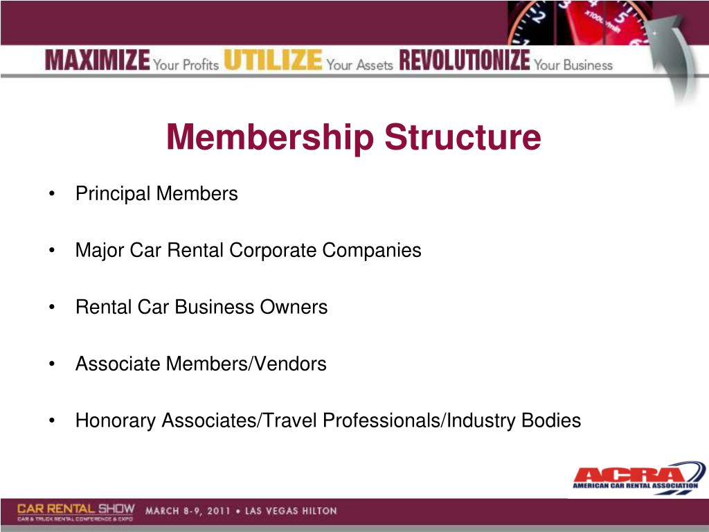 PPT American Car Rental Association Sharon Faulkner Executive