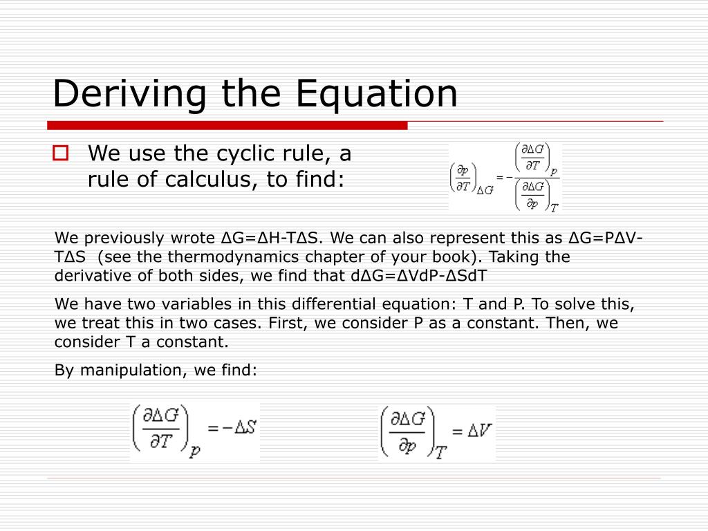 PPT - Clausius-Clapeyron Equation PowerPoint Presentation, free