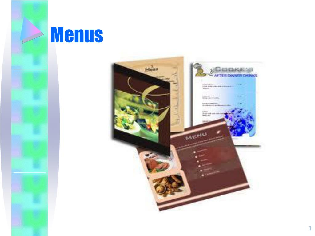 PPT Menus PowerPoint Presentation, free download ID802150