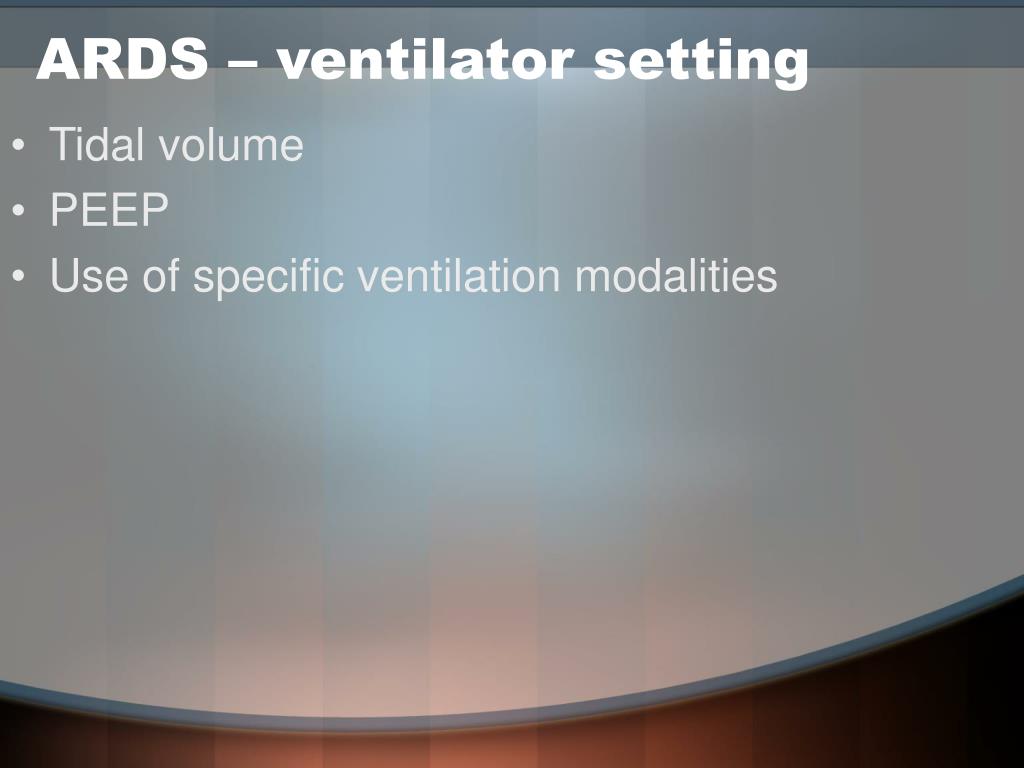 PPT ARDS Management PowerPoint Presentation, free download ID802457