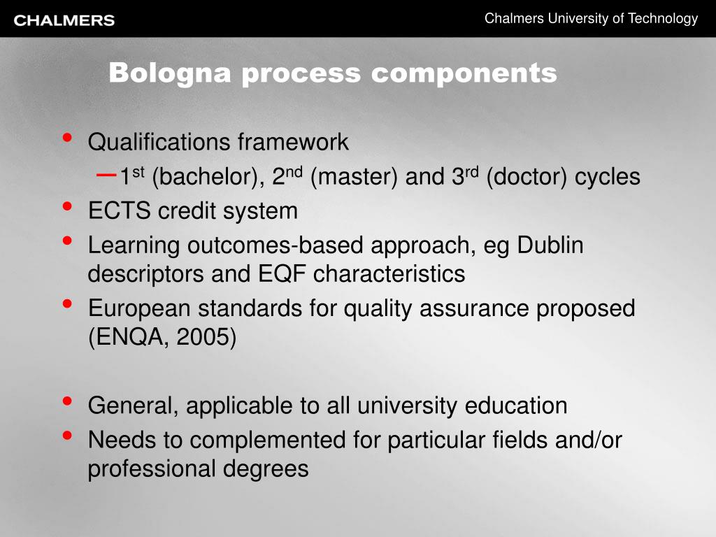 PPT A COMPARISON OF THE CDIO AND EURACE QUALITY ASSURANCE SYSTEMS
