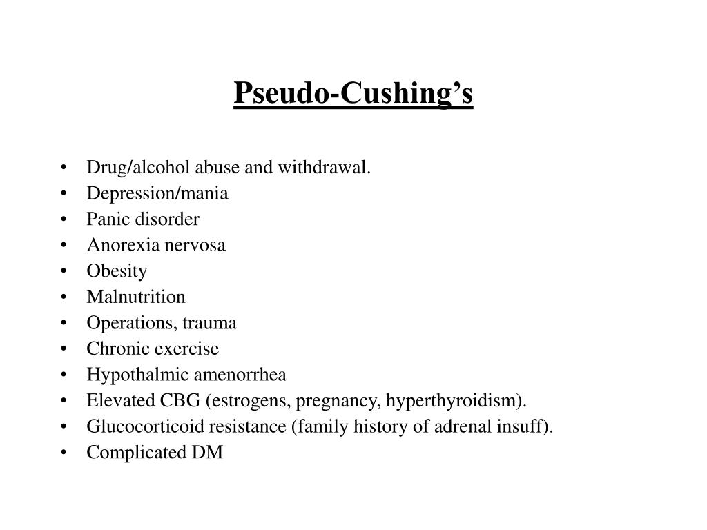 PPT Diagnosis of Cushing’s Syndrome PowerPoint Presentation, free