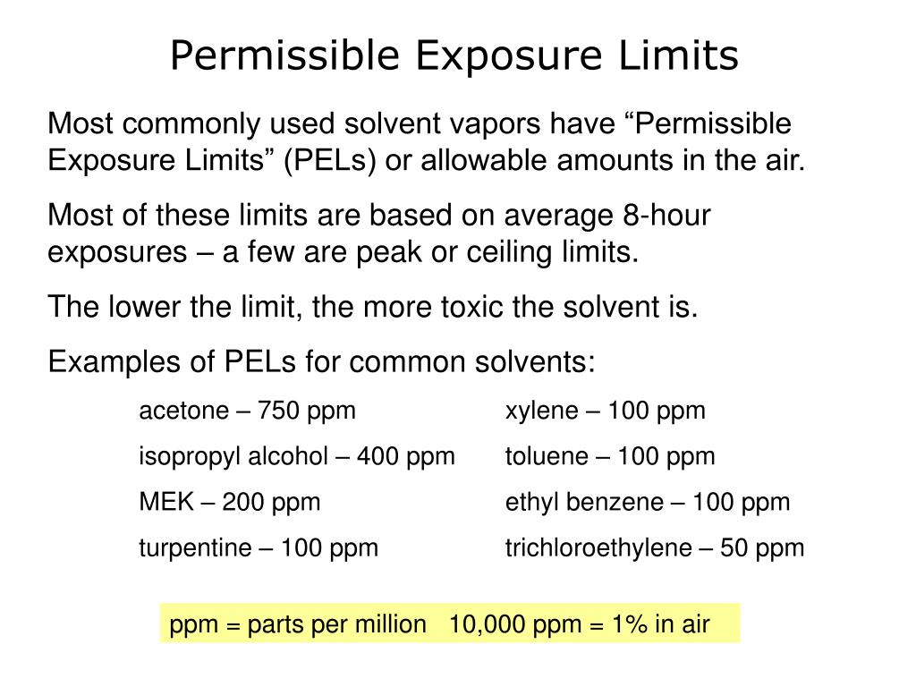 PPT Working Safety with Solvents PowerPoint Presentation, free