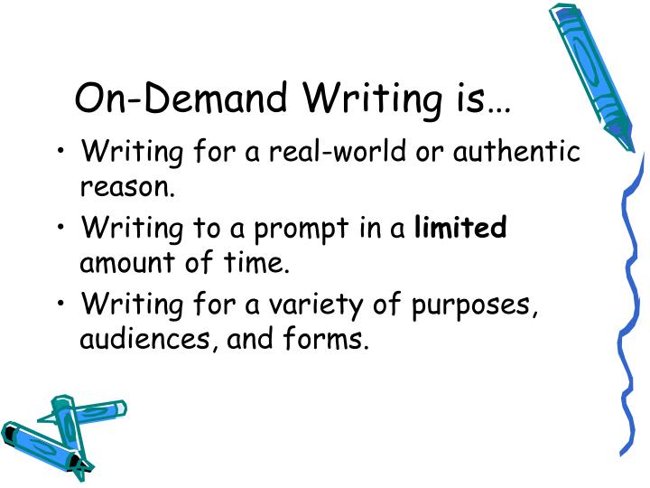 PPT OnDemand Writing in 5 th grade PowerPoint Presentation ID806402