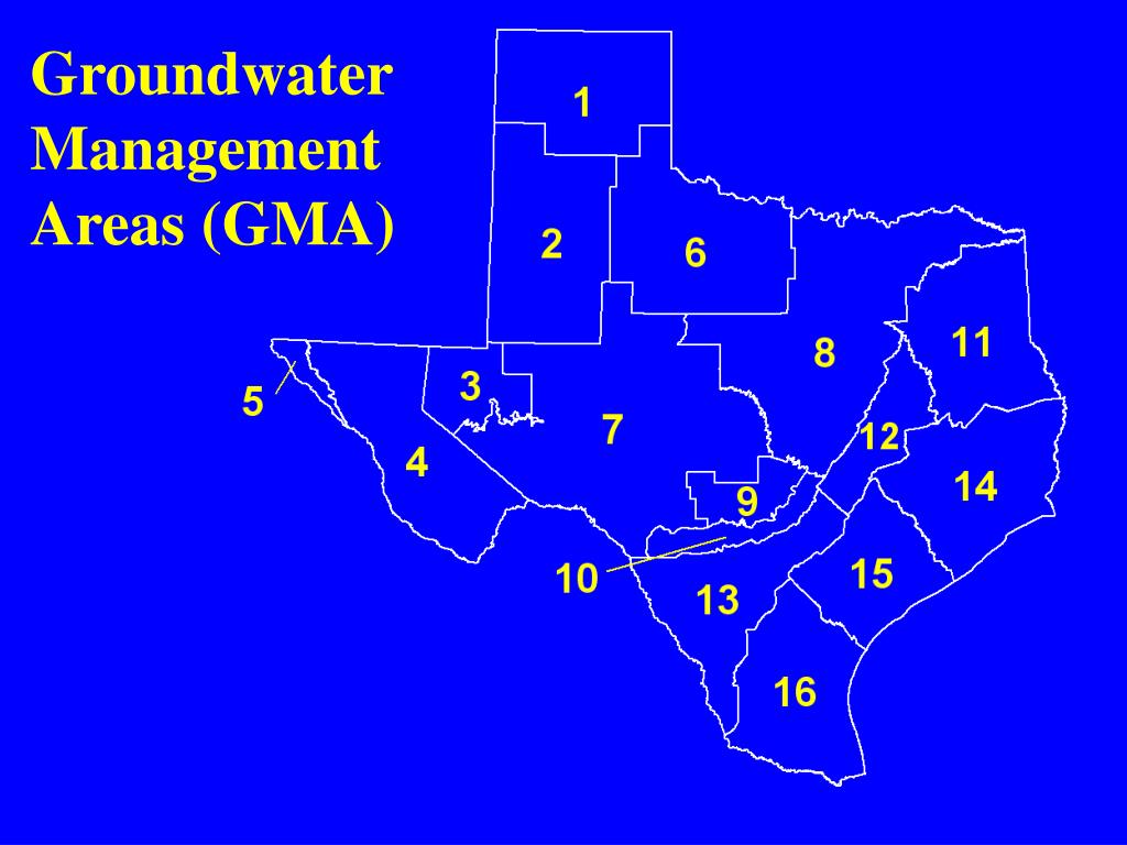 PPT Groundwater Management in Texas PowerPoint Presentation, free
