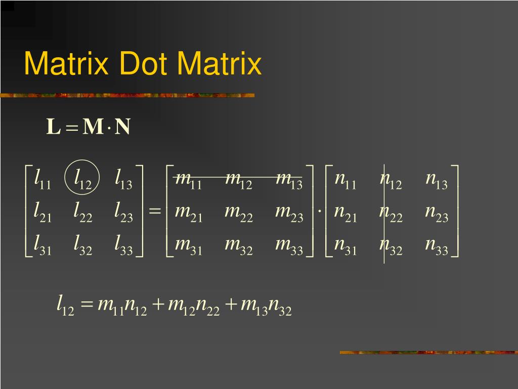 PPT Vectors & Matrices PowerPoint Presentation, free download ID808609