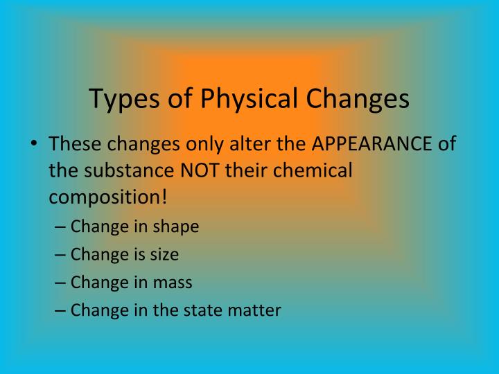 PPT Physical vs. Chemical Changes in Digestion PowerPoint