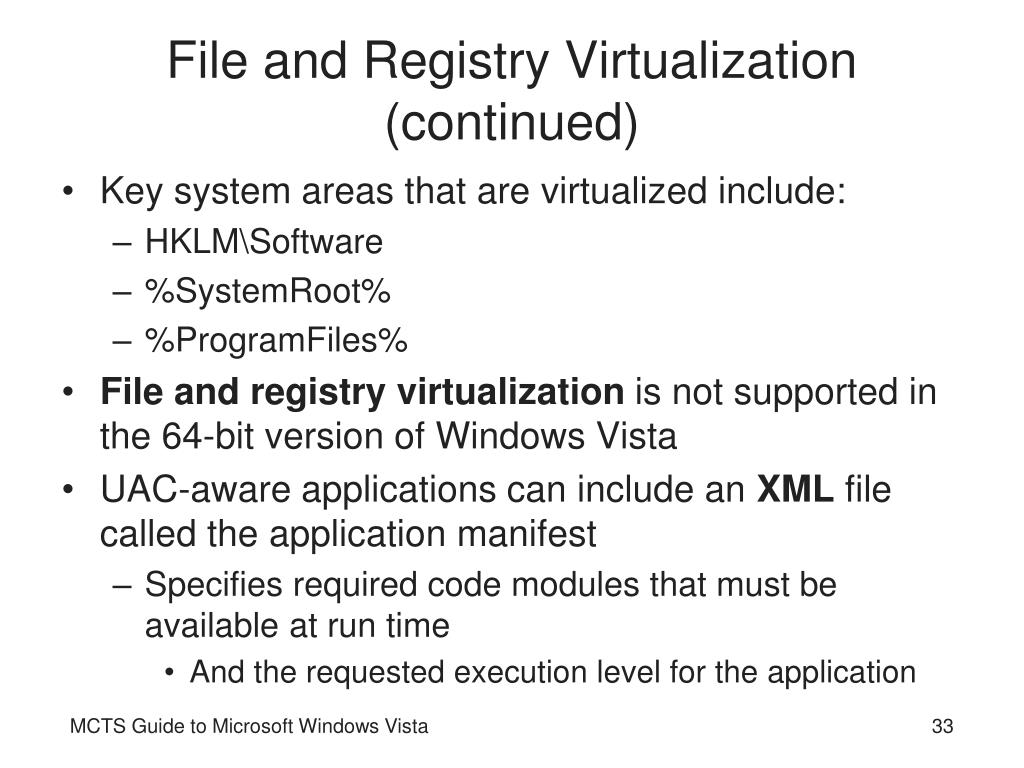 PPT MCTS Guide to Microsoft Windows Vista PowerPoint Presentation