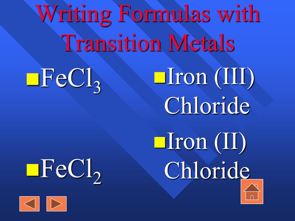PPT Chemical Names and Formulas PowerPoint Presentation, free