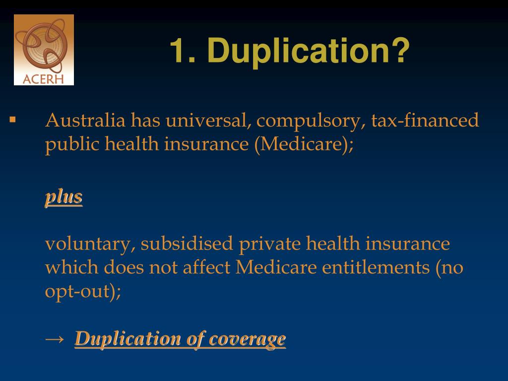 PPT Subsidizing Private Health Insurance in Australia Why, How & How