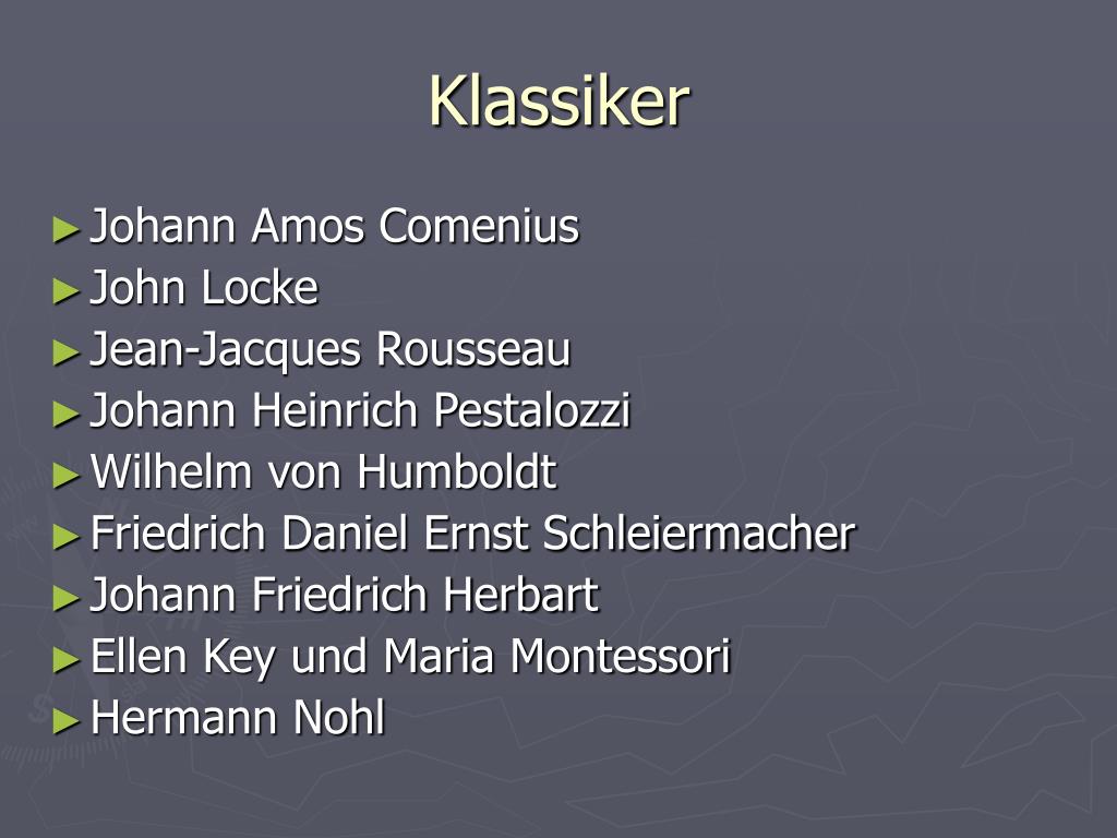PPT Einführung in die Pädagogik PowerPoint Presentation