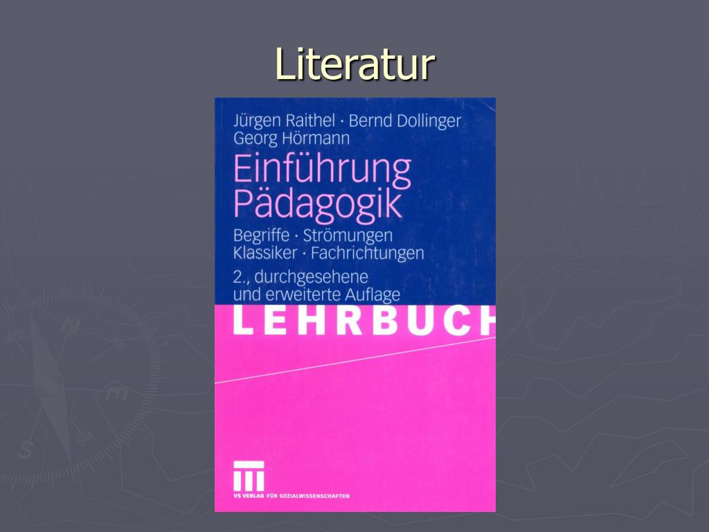PPT Einführung in die Pädagogik PowerPoint Presentation