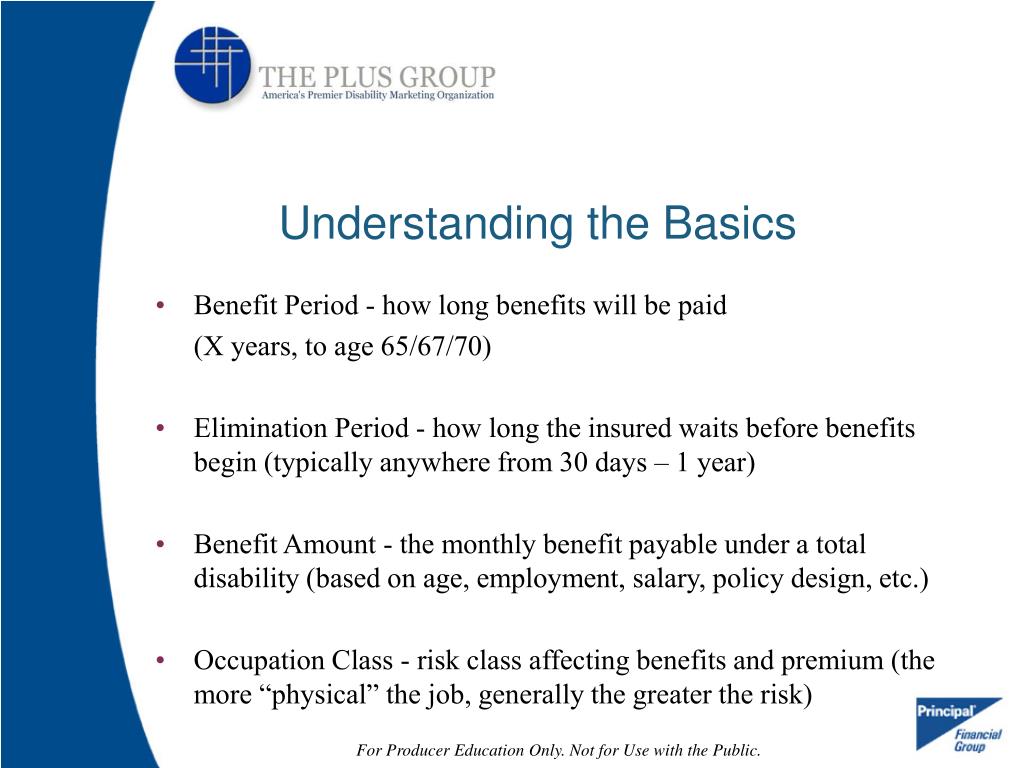PPT IDI 101 Introduction to Individual Disability Insurance