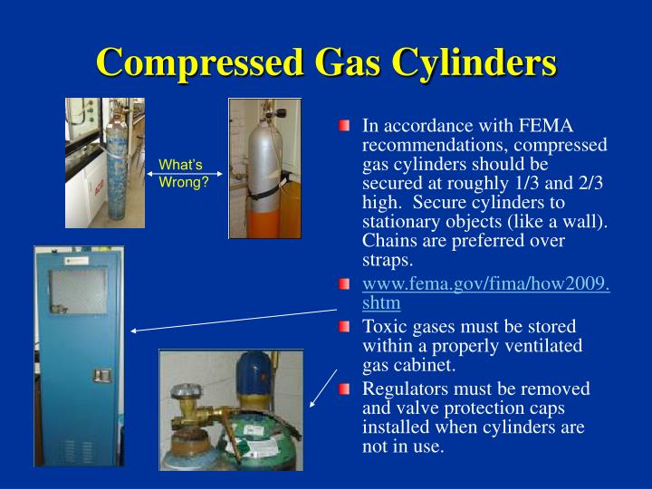 Compressed Gas Cylinder Identification
