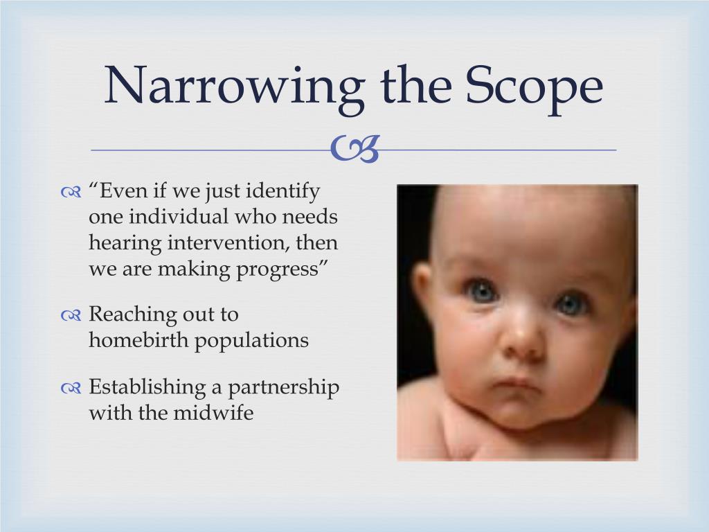 PPT Newborn Hearing Screening in Homebirth Settings The Midwife’s