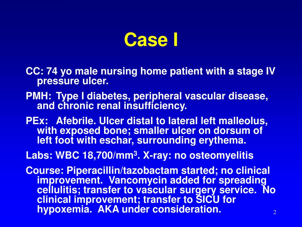 PPT Implications for clinical trials for diabetic foot infections
