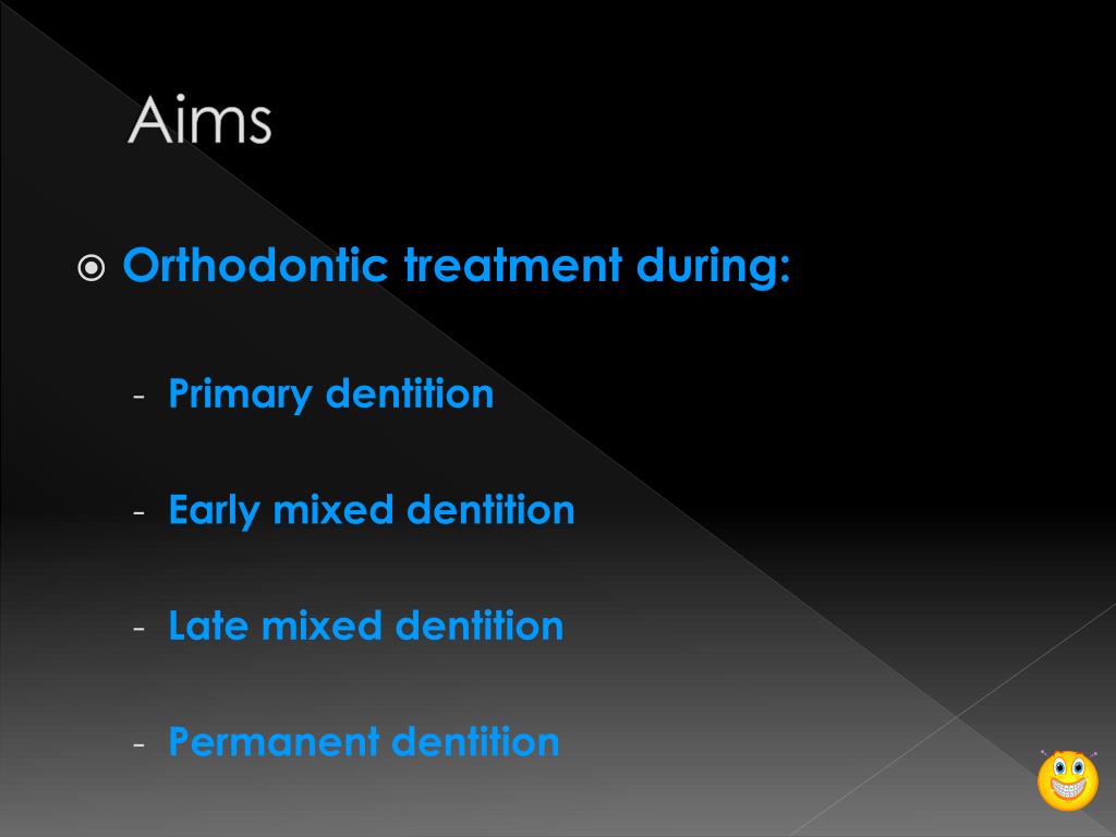 PPT Timing of Orthodontic Treatment PowerPoint Presentation, free