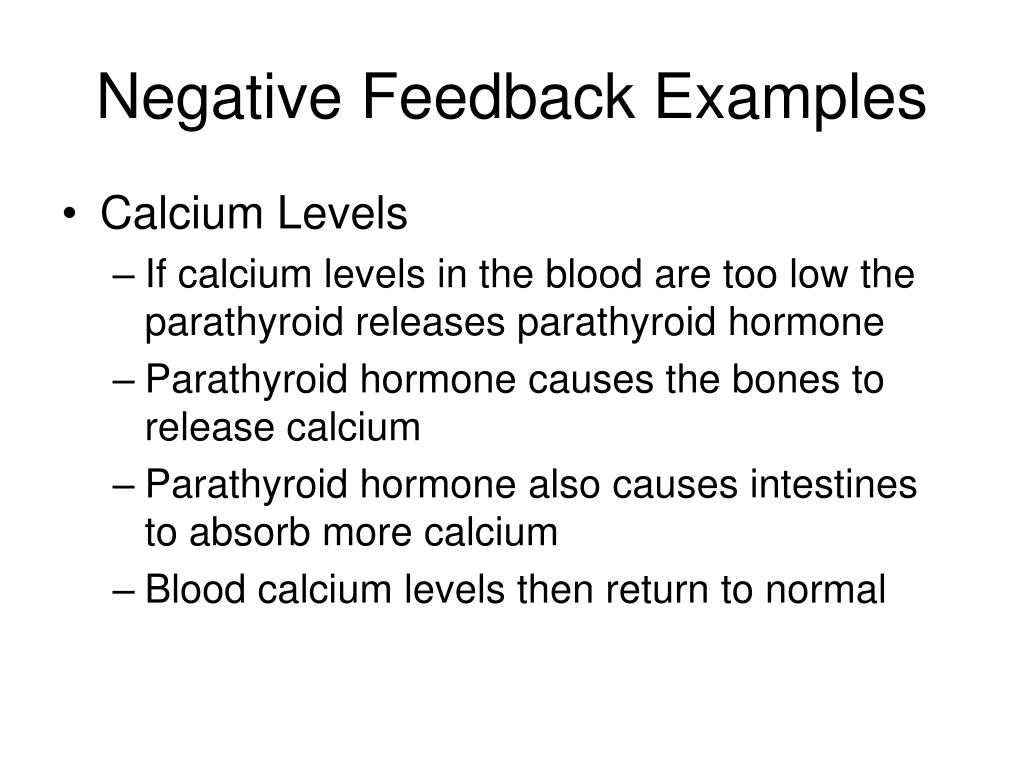 PPT Positive and Negative Feedback PowerPoint Presentation, free