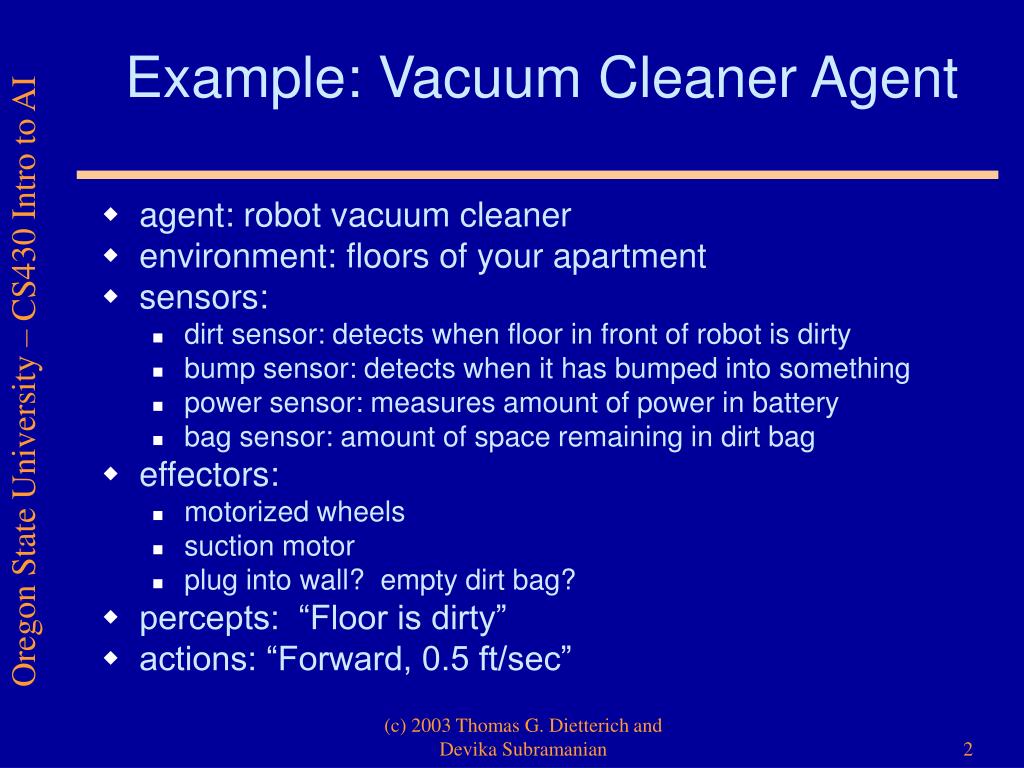 PPT Agents and Environments PowerPoint Presentation, free download