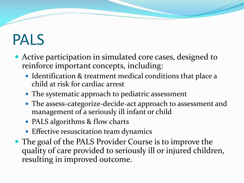 PPT PEDIATRIC ADVANCED LIFE SUPPORT PowerPoint Presentation, free