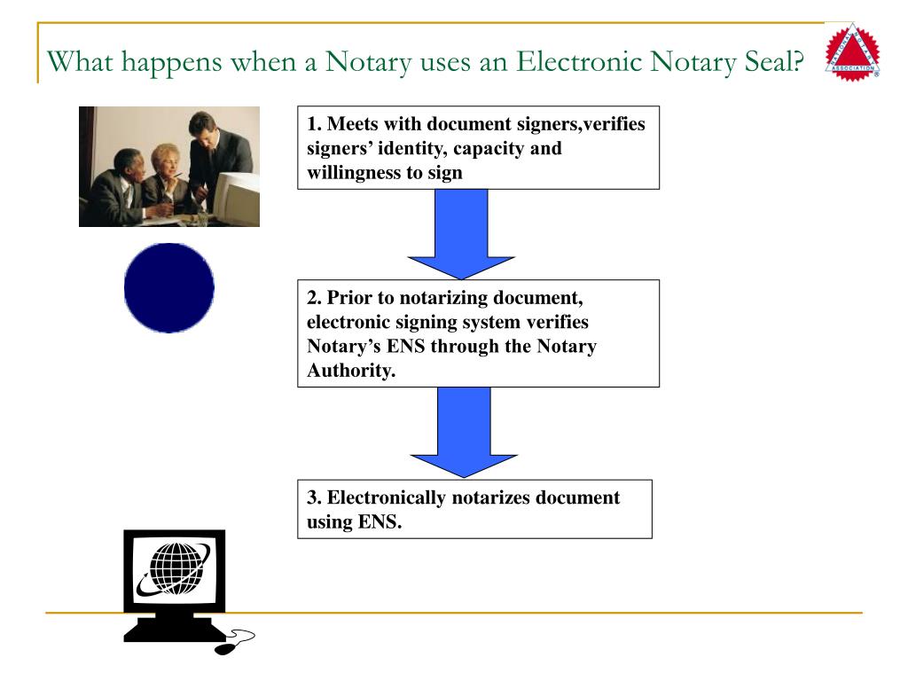 PPT The NNA’s Electronic Notary Seal Program Creating and managing