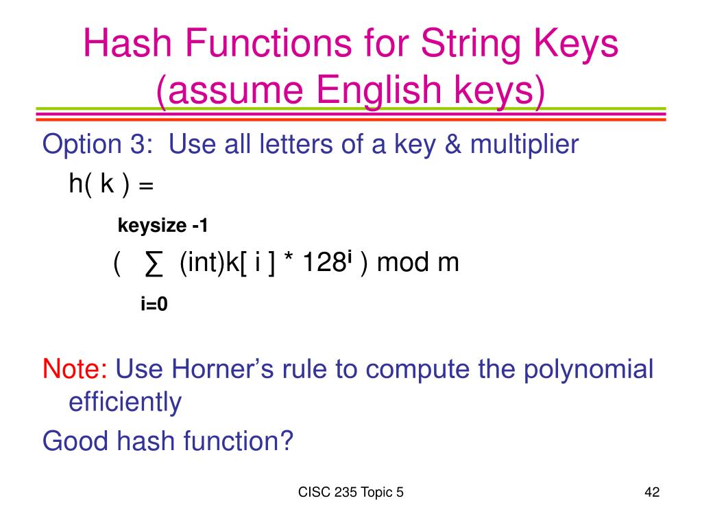 PPT CISC 235 Topic 5 PowerPoint Presentation, free download ID827546