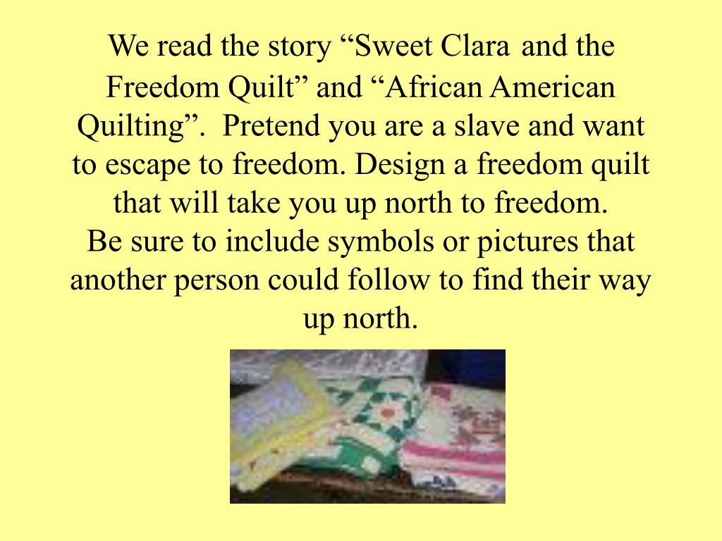 PPT Freedom Quilts PowerPoint Presentation, free download ID828202