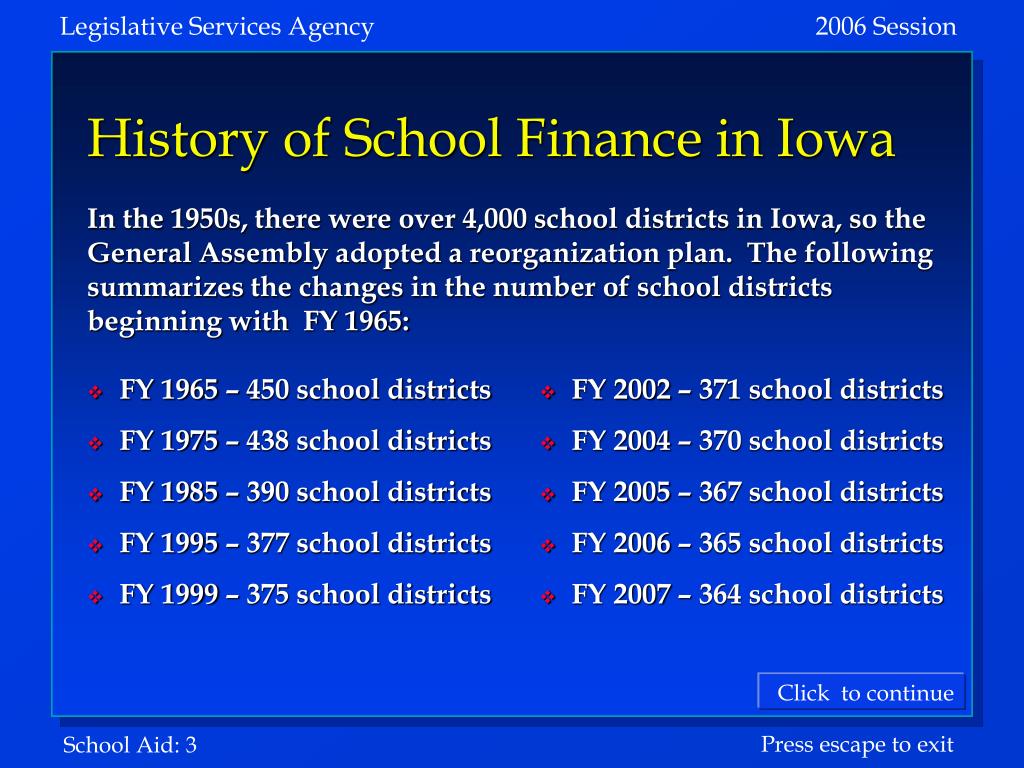 PPT Iowa School Foundation Aid Formula Overview PowerPoint