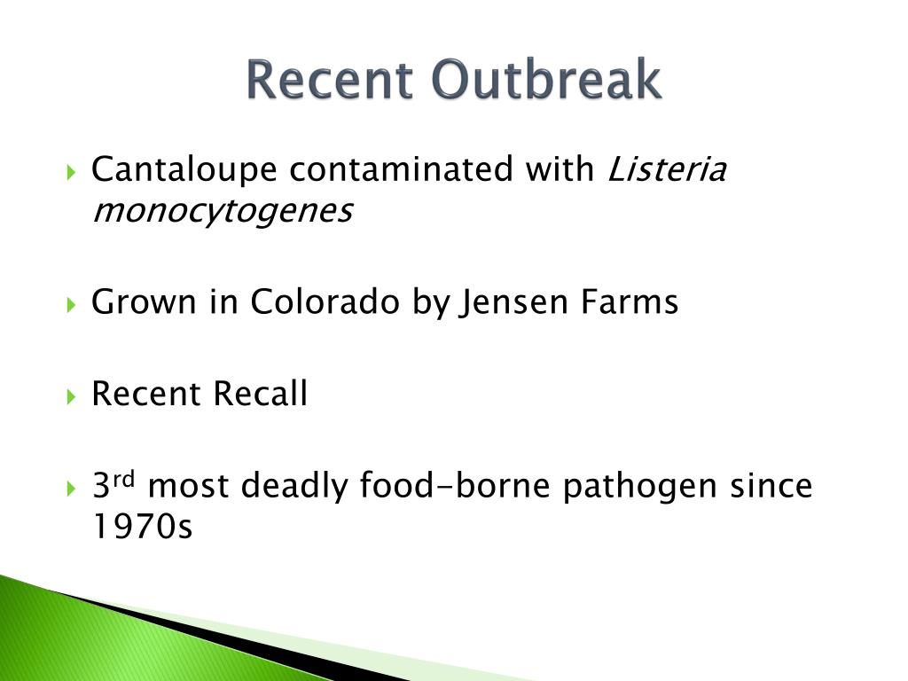 PPT Deaths From Cantaloupe Listeria Rise Written by William Neuman