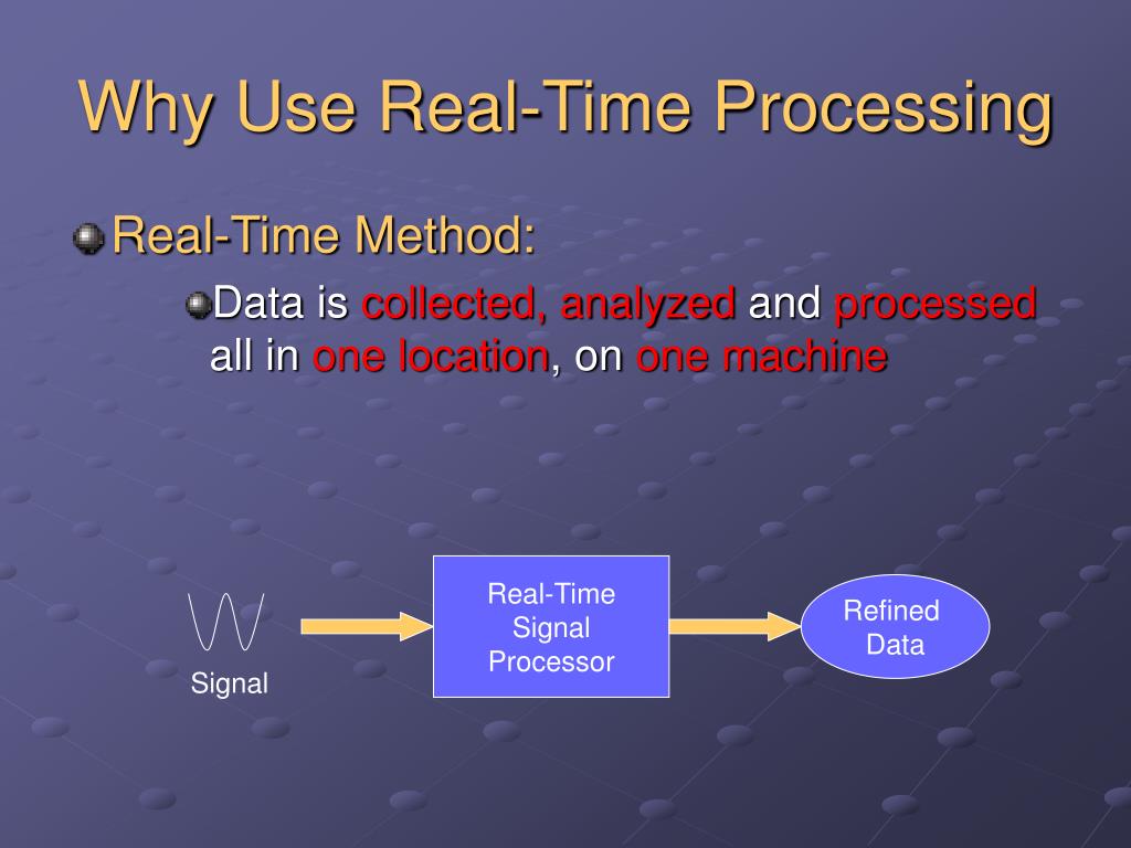 PPT RealTime Signal Processing Implementation and Application