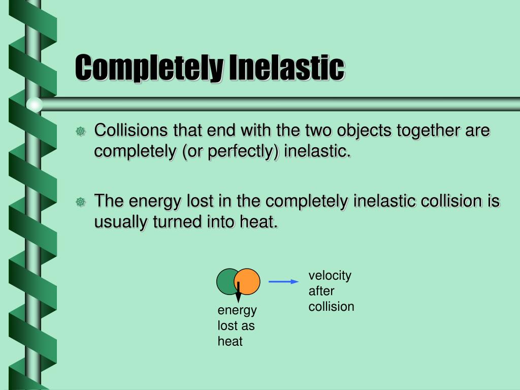 PPT Inelastic Collisions PowerPoint Presentation, free download ID