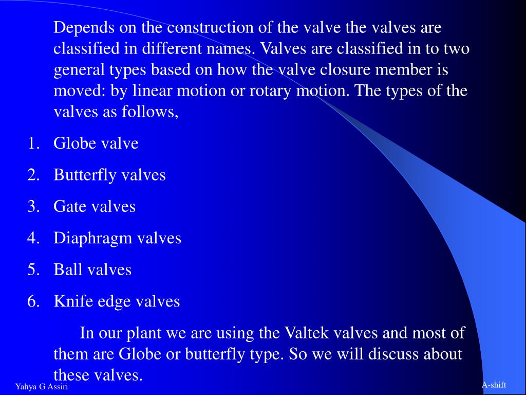 PPT Control Valves PowerPoint Presentation, free download ID832947