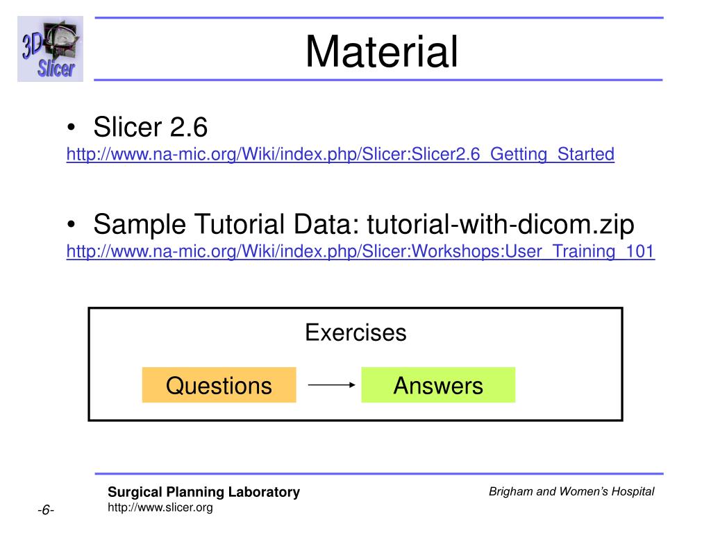 PPT Slicer Training 1 Loading and Viewing Data PowerPoint