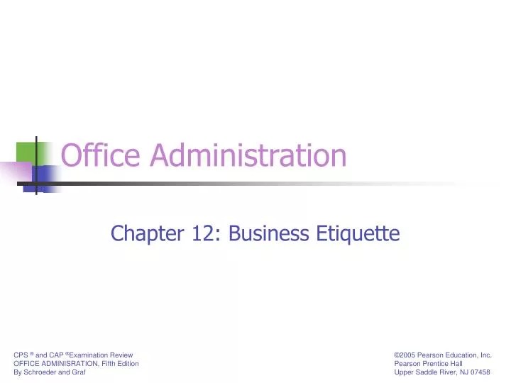PPT Office Administration PowerPoint Presentation, free download ID