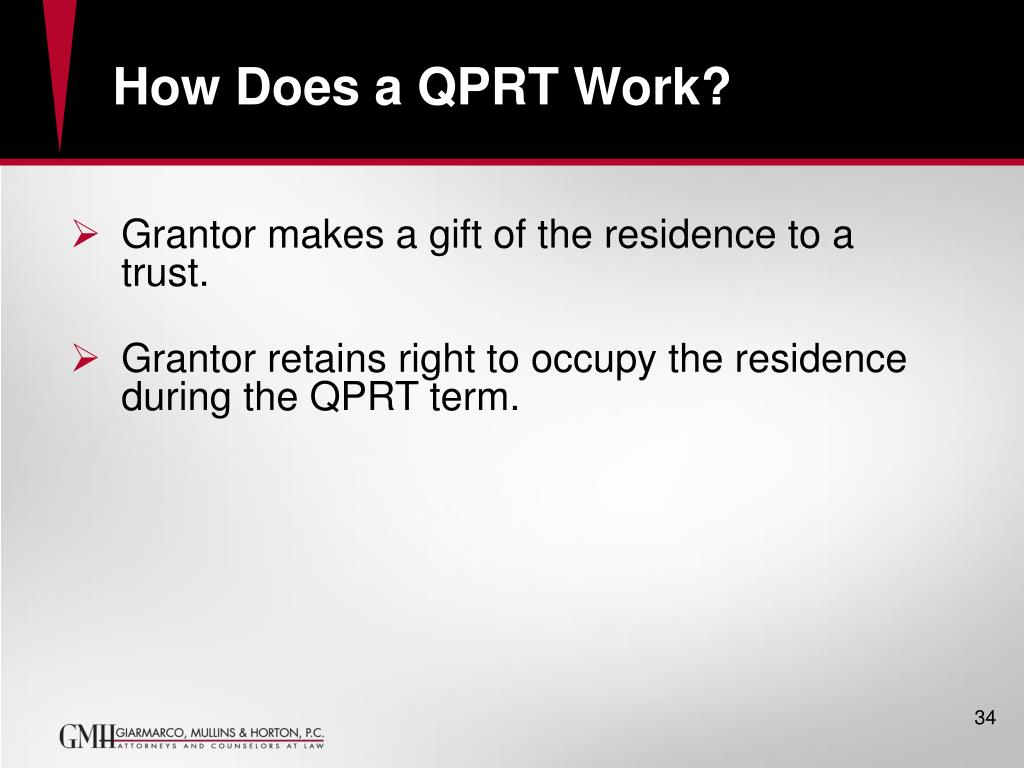 PPT The Role of Life Insurance in GRATs, IDGTs, QPRTs, CRUTs, and